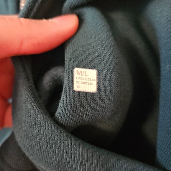 Lululemon Scuba Oversized Full-Zip Hoodie NWT Size M/L Storm Teal - Picture 4 of 5